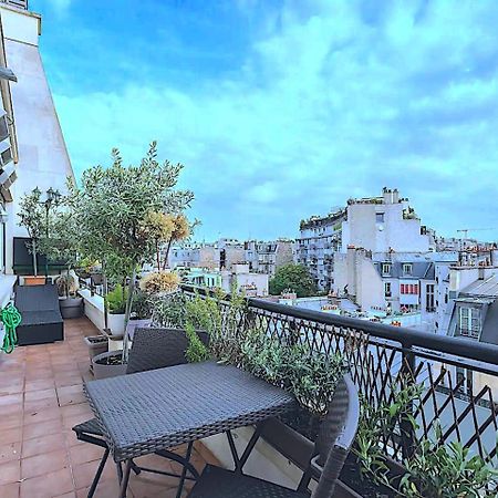 Appart Terrasse Vue Tour Eiffel Paris Exterior foto