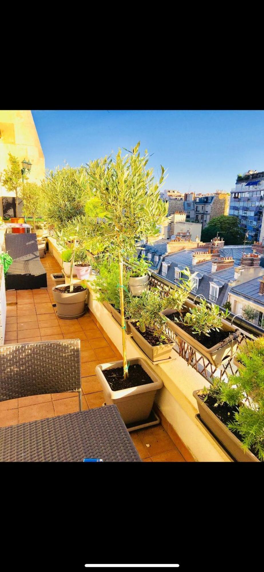 Appart Terrasse Vue Tour Eiffel Paris Exterior foto